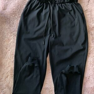lululemon athletica Black Jogger Pants